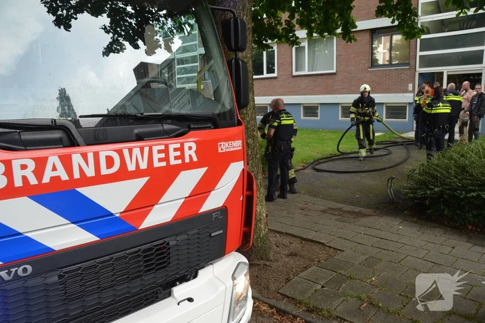 Aanhouding na brand in woning