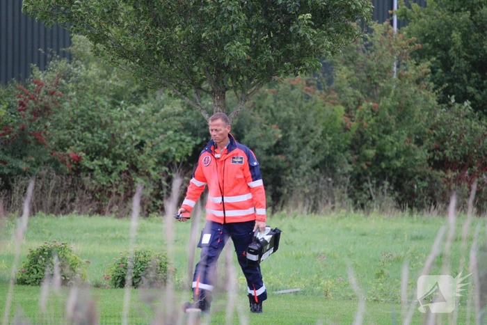 Traumateam assisteert bij incident in woning
