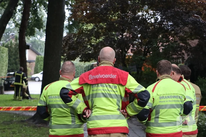 Gebied afgezet wegens stormschade