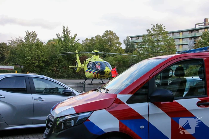Traumahelikopter ingezet voor incident op straat