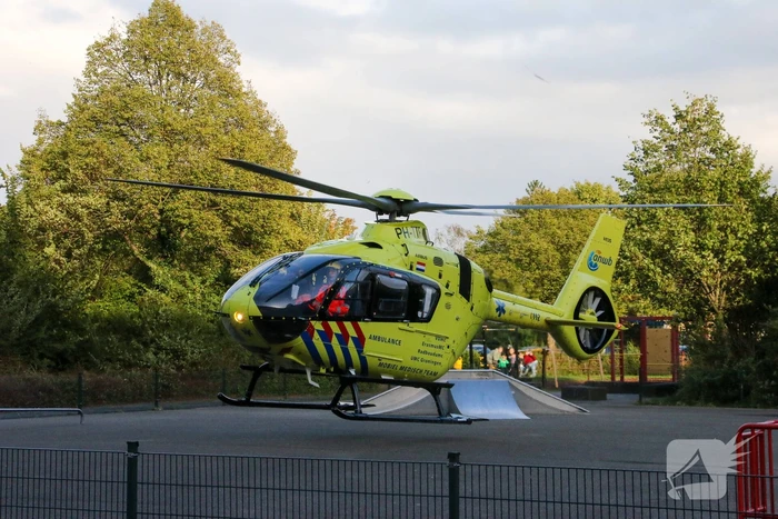 Traumahelikopter ingezet voor incident op straat
