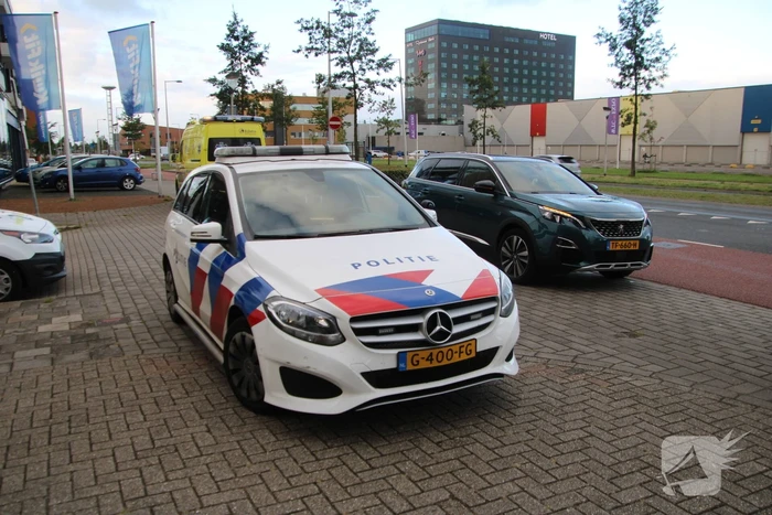 Jonge fietsster flink geschrokken na aanrijding