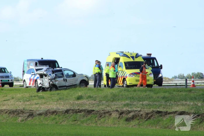 Gewonde bij aanrijding met lijnbus en auto