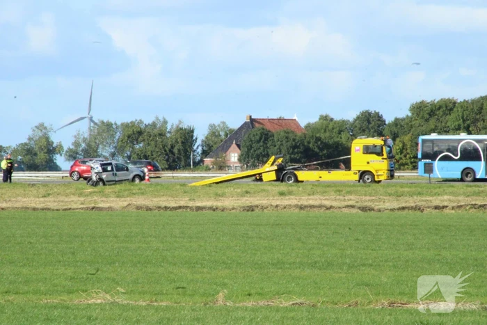 Gewonde bij aanrijding met lijnbus en auto
