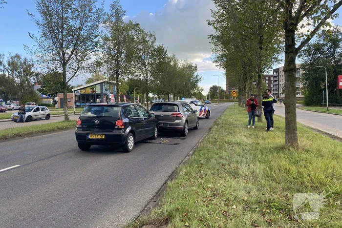 Schade bij kop-staart botsing