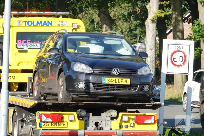 Flinke schade bij botsing op kruispunt