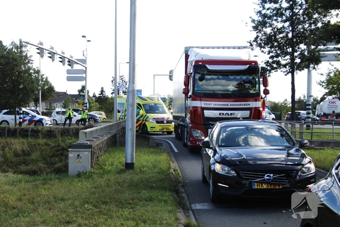 Meerdere voertuigen betrokken bij kettingbotsing