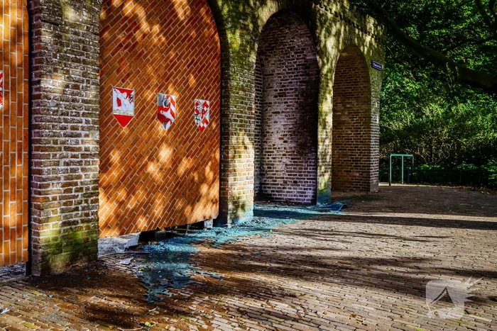Onderzoek naar brand in stadsmuur