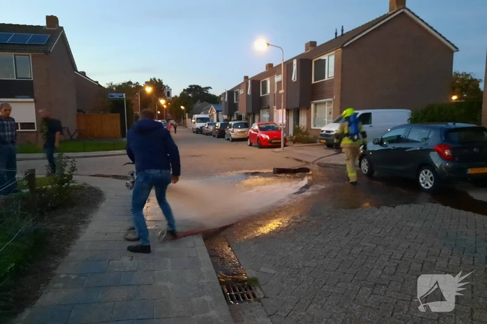 Flinke rookontwikkeling bij uitslaande schuurbrand
