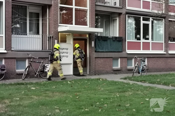 Ontruiming na probleem in afvoer van centrale verwarming