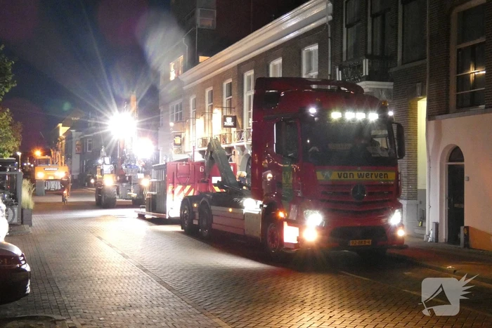 Grote oefening door Hoogwaterbrigade