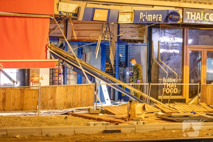 Ravage na plofkraak bij Primera