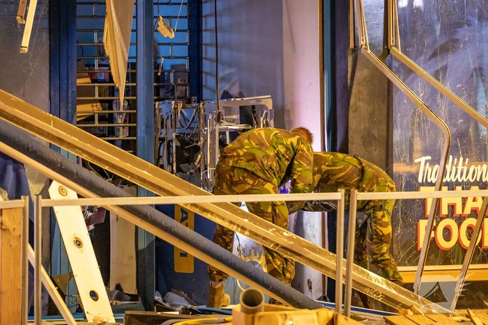 Ravage na plofkraak bij Primera