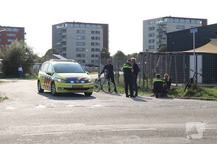 Fietser gewond bij aanrijding met auto