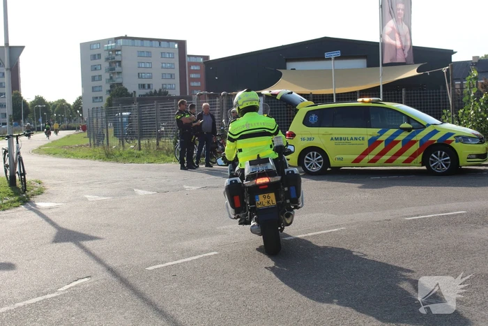 Fietser gewond bij aanrijding met auto
