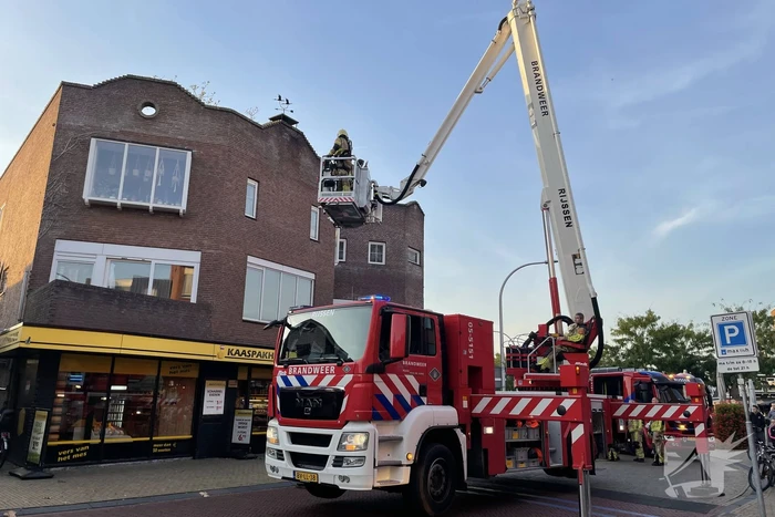 Schoorsteenbrand snel onder controle