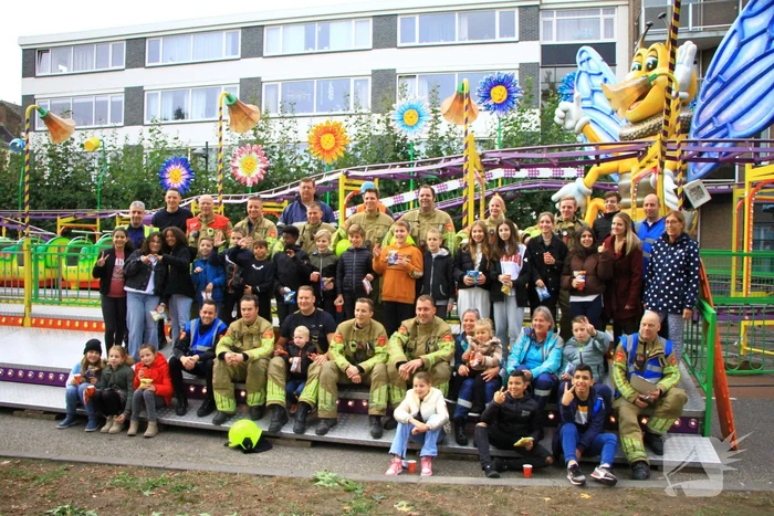 'Family coaster' decor van hulpdienstenoefening