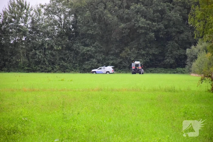Vliegtuigbom gevonden in weiland