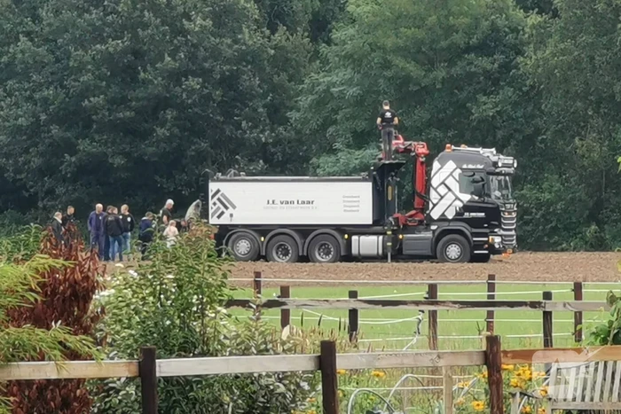 Vliegtuigbom gevonden in weiland