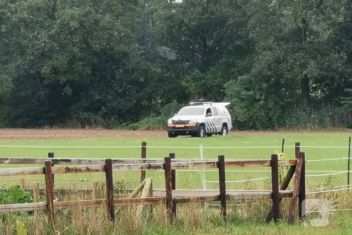 Vliegtuigbom gevonden in weiland