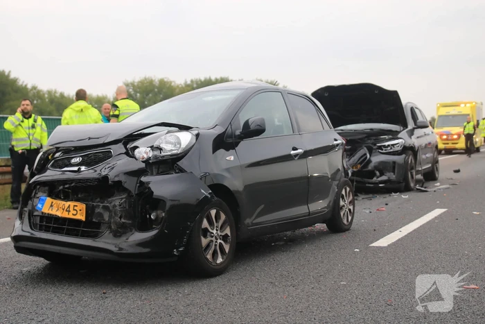 Gewonde bij ongeval op snelweg