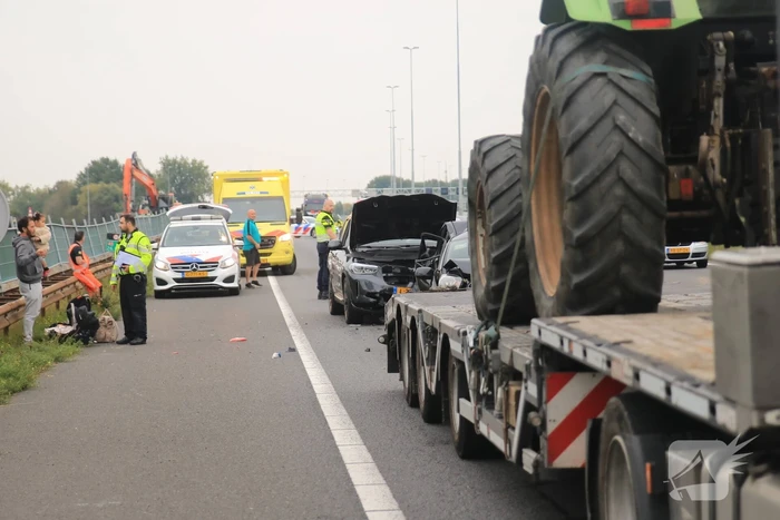 Gewonde bij ongeval op snelweg