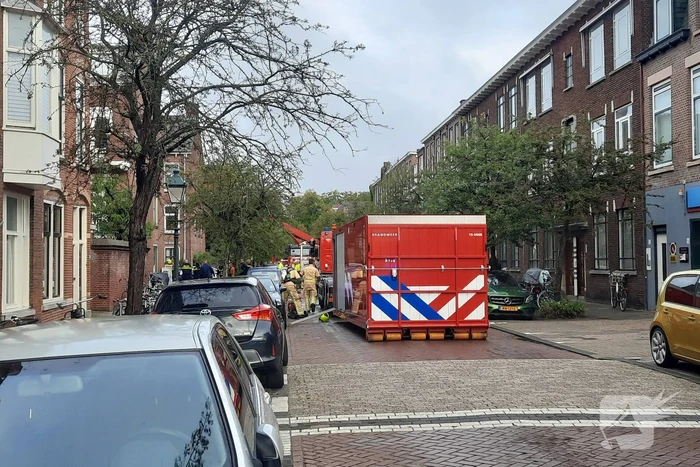 Veel rook wegens grote brand in dak