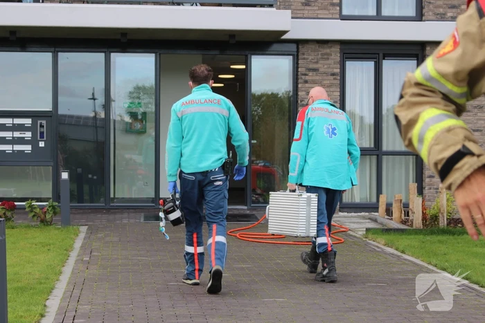 Geen gehoor bij woning, brandweer verleent toegang