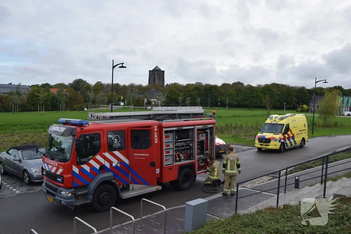 Geen gehoor bij woning, brandweer verleent toegang