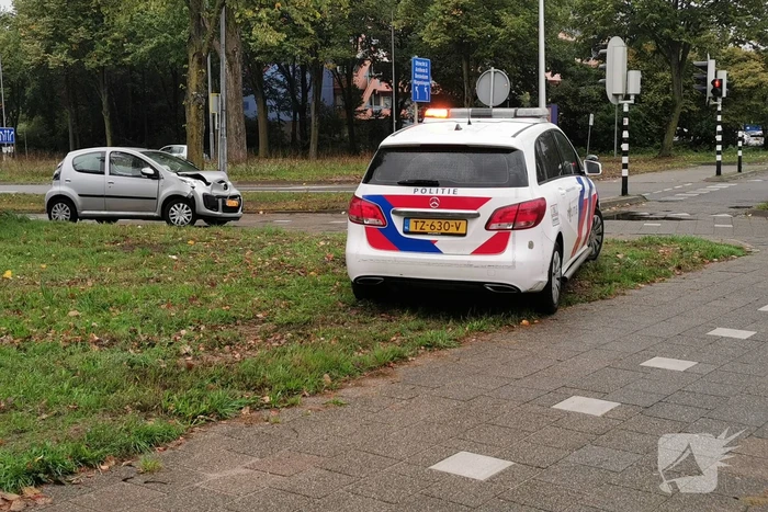 Veel schade bij kop-staartbotsing