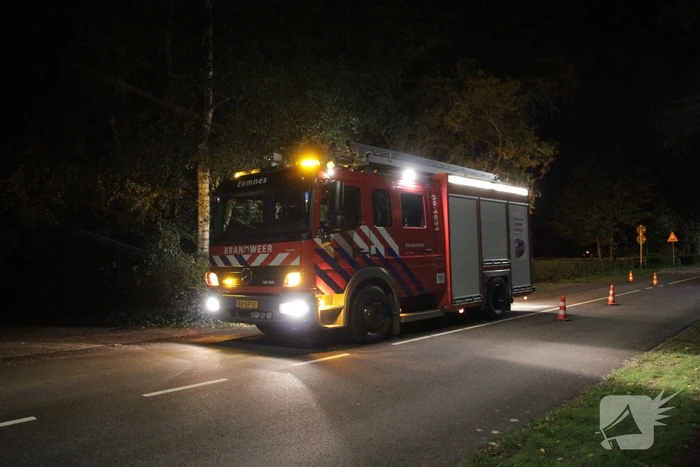 Leiding breekt bij kraan in woonboerderij