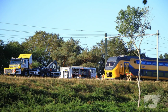 Hersporen gestart nadat trein met 250 passagiers ontspoort