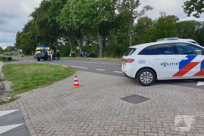 Schade en gewonden na aanrijding