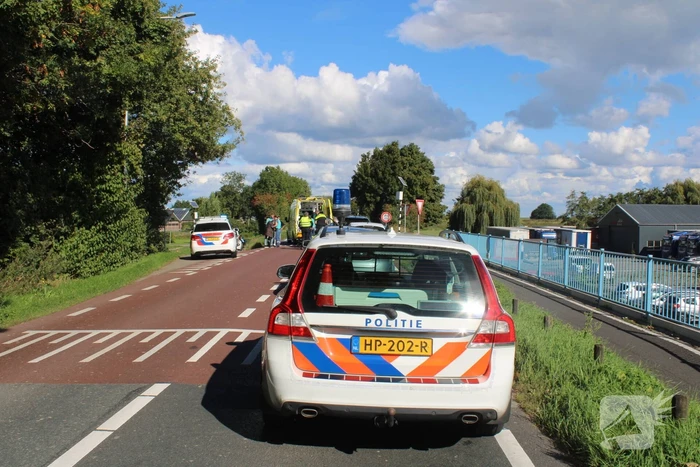 Fietser gewond bij aanrijding met auto