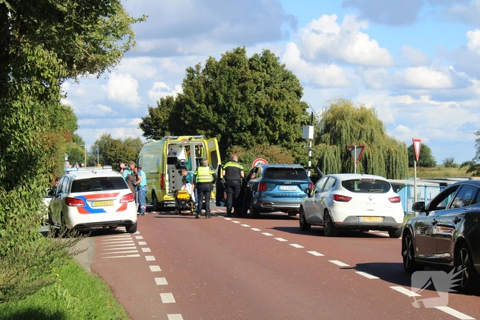 Fietser gewond bij aanrijding met auto