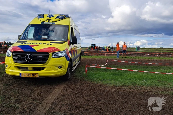 Motorcrosser gewond na ongeval op evenement