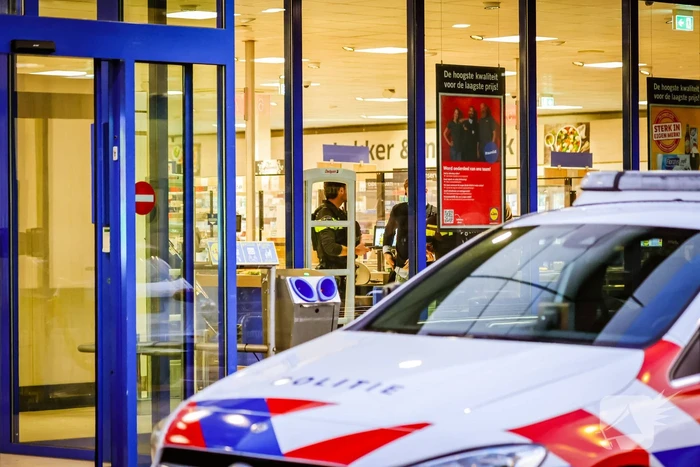 Overval op supermarkt Lidl