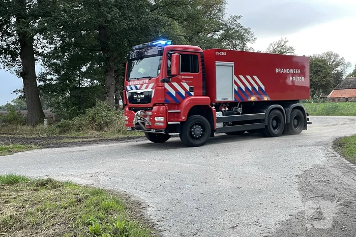 Veel rookontwikkeling bij brand in woonboerderij