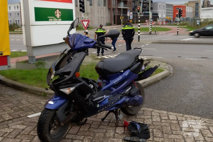 Scooterrijder gewond na val
