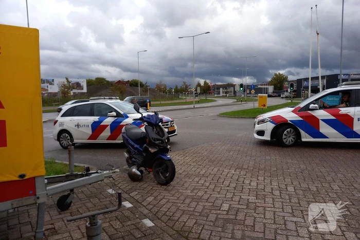 Scooterrijder gewond na val