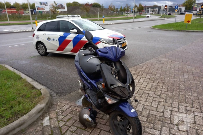 Scooterrijder gewond na val