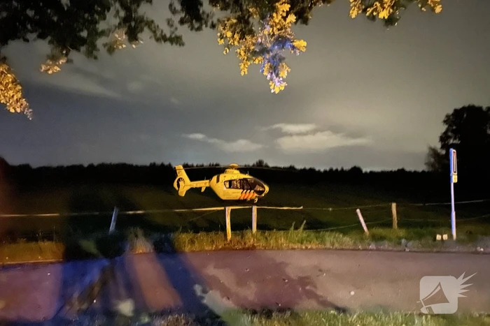 Twee personen gewond na eenzijdig ongeval