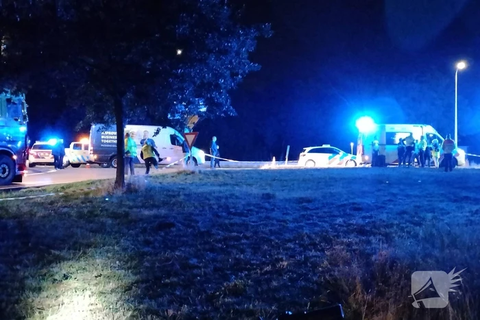 Twee personen gewond na eenzijdig ongeval