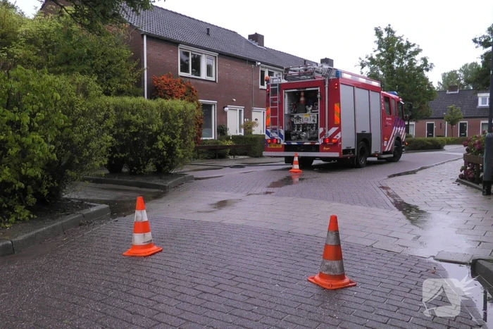 Veel rook bij brand in bijgebouw