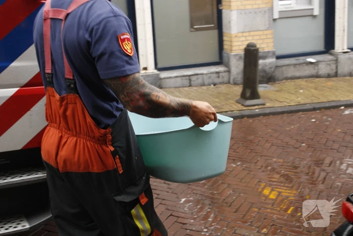 Giftshop tijdelijk gesloten vanwege waterlekkage