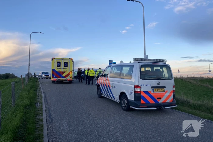 Fietser gewond bij aanrijding met auto