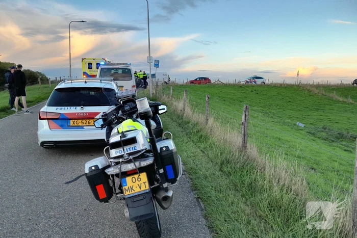 Fietser gewond bij aanrijding met auto
