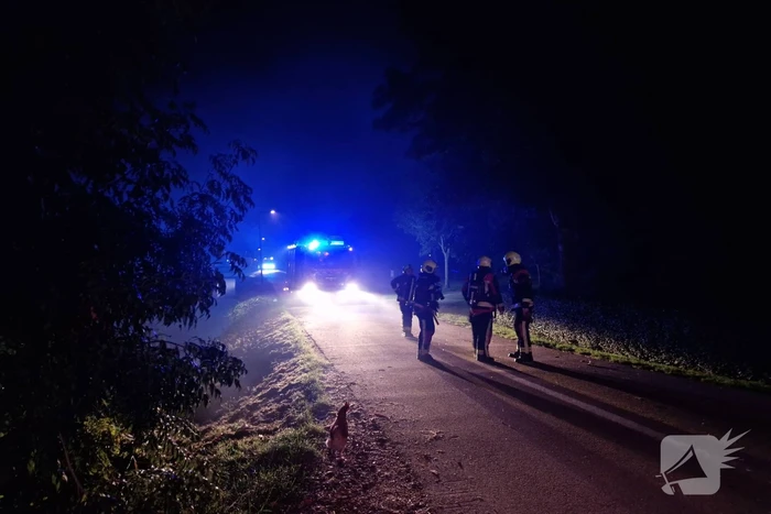 Brandweer voorkomt erger bij grote boerderij brand