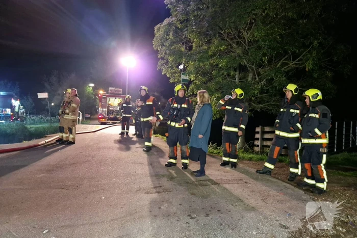 Brandweer voorkomt erger bij grote boerderij brand