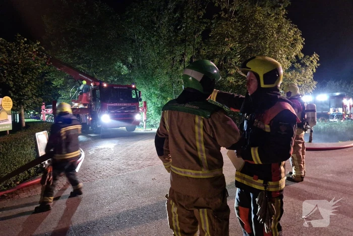 Brandweer voorkomt erger bij grote boerderij brand